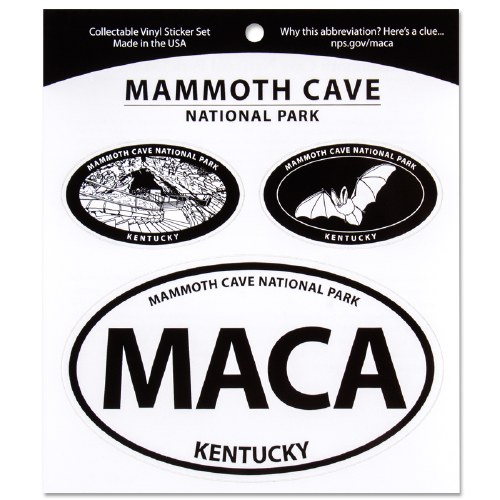 Mammoth Cave Decal Set Shop Americas National Parks