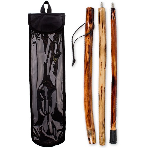 collapsible hiking staff