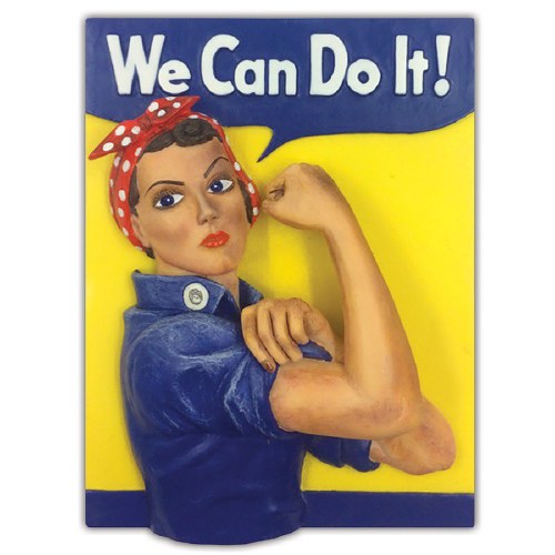 Magnet - Rosie the Riveter with National Park Name – Rosie the Riveter Trust