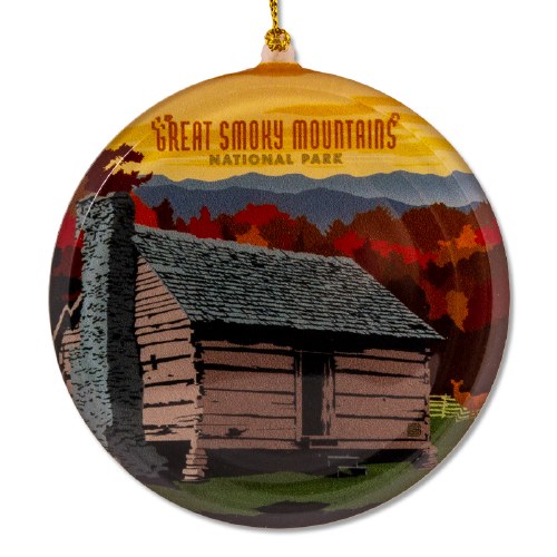 Great Smoky Mountain Cabin Sun Catcher Shop Americas National Parks
