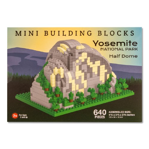 Yosemite Half Dome Mini Blocks Shop Americas National Parks