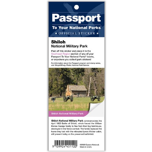 Shiloh NMP Passport Sticker - Shop Americas National Parks