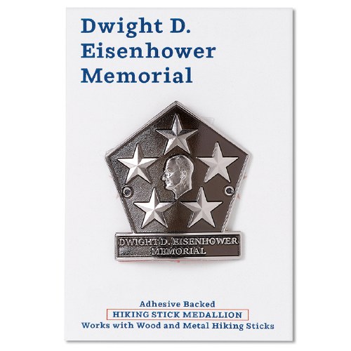 Dwight D. Eisenhower MEM Hiking Medallion - Shop Americas National Parks