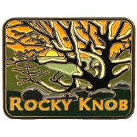 Rocky Knob, Blue Ridge Parkway Collectible Pin