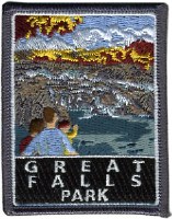 Great Falls Park Embroidered Patch