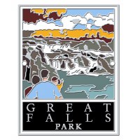 Great Falls Park Hiking Stick Medallion