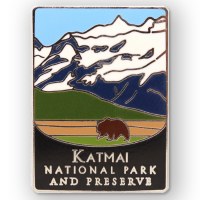 Katmai National Park Pin