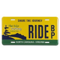 Blue Ridge Parkway Specialty License Plate
