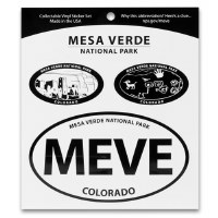 Mesa Verde National Park Triple Decal