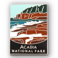 Acadia NP Traveler Pin