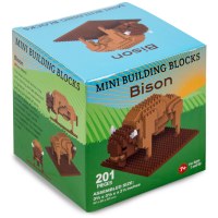 American Bison Mini Blocks