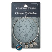 Civil War Fan Charm Bracelet