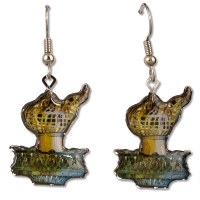Statue of Liberty Torch Earrings