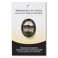 Wrangell-St Elias Travelers Hiking Medallion