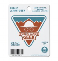 Public Lands Geek Sticker