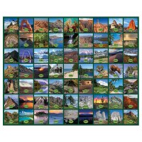 Additional picture of National Parks Of The United States Puzzle