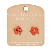 Additional picture of Cherry Blossom Stud Earrings