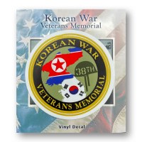 Korean War Veterans Memorial Vinyl Decal