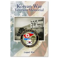 Korean War Veterans MEM Pin