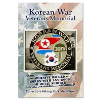 Korean War Veterans MEM Hiking Medallion