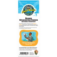 George Washington Carver NM Passport Junior Ranger Single Sticker