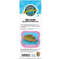 San Juan NHS Passport Junior Ranger Single Sticker