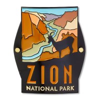 Zion NP Trailblazer Hiking Medallion