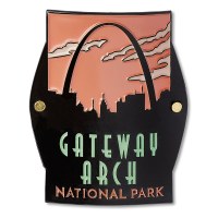 Gateway Arch Trailblazer Hiking Medallion