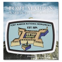Fort Marion NM 100th Anniversary Sticker