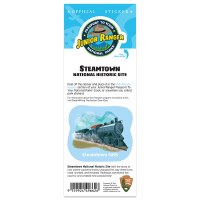 Steamtown NHS Passport Junior Ranger Single Sticker