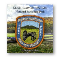 Kennesaw Mountain NBP 160th Anniversary Patch