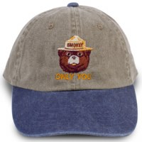 Additional picture of Smokey Bear ONLY YOU Twill Cap