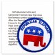 Additional picture of Republican Elephant Patch