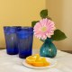 Additional picture of Cobalt Glass Pint Tumbler