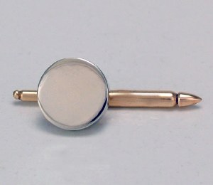Tuxedo Buttons 18kt Round