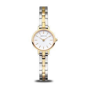 Bering Watch 22mm round two tone stainless steel model 11022-714
