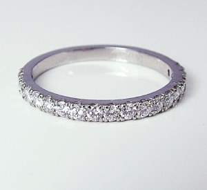 Platinum diamond band 1/3 carat total weight FG SI1 model 144-123891