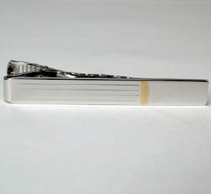 Silver Plain Tie Bar