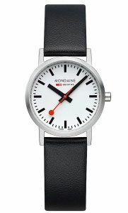 Mondaine Classic 30mm brushed watch model A658.3032316SBBV