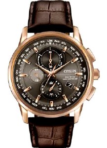 Citizen Eco Drive Men's World  Chronograph Watch Model AT8113-04H