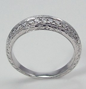 Diamond band 18kt gold  0.30cttw model GC5814