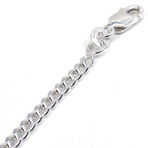 Sterling Silver Curb Chain 16&quot;