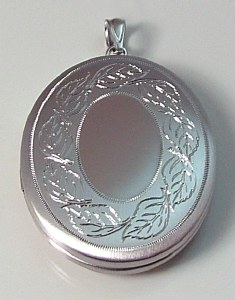 Sterling Oval Locket