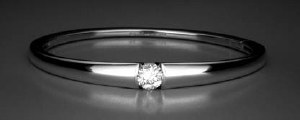 Diamond bangle bracelet 18kt white gold 0.70ct diamond G SI1