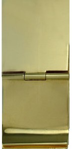 Gold Hinged Money Clip 49x20mm