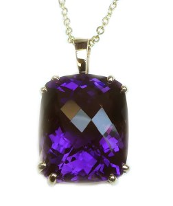 Amethyst Pendant 14kty 36.51 carat model SWP-AMET3651