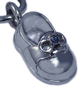 Baby Shoe Boy 18kt Alexandrite