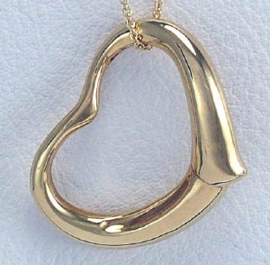 Heart pendent 14kty Gold SWP0332Y