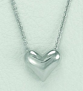 Heart Pendant Silver