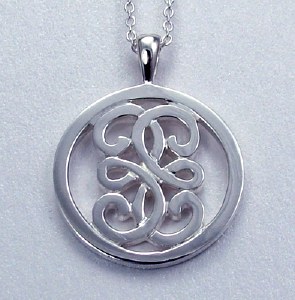 Italian Love Pendant 14ktw